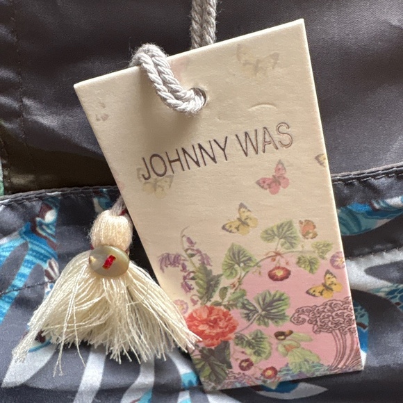 Johnny Was Reversible Floral Raincoat – NWT (Fits S–M) - Picture 7 of 7